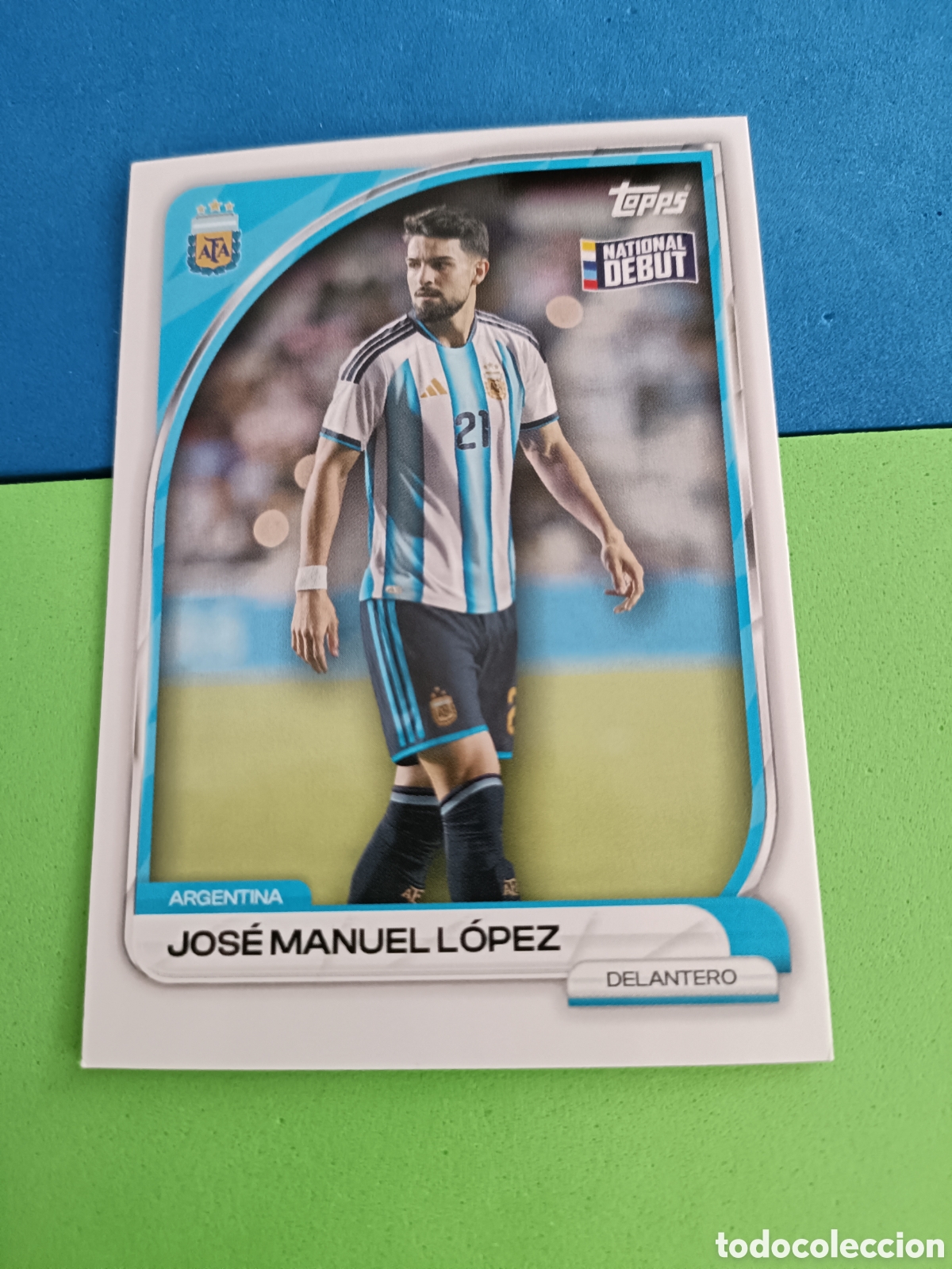 Cromos de F&uacute;tbol: TOPPS Argentina Collector Tin 25 26 2025 2026 - 15 Jos&eacute; Manuel L&oacute;pez
