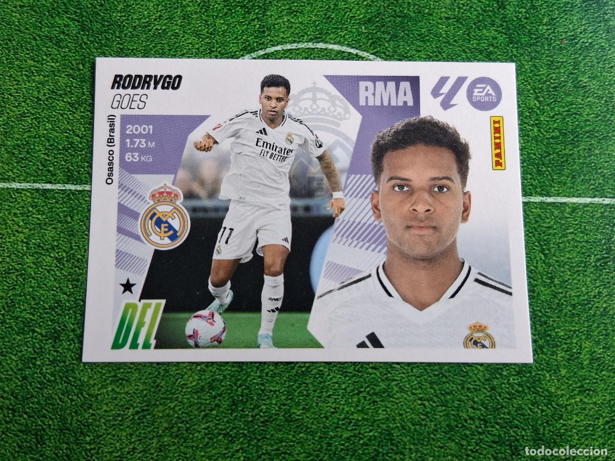 Cromos de F&uacute;tbol: 18 RODRYGO REAL MADRID CROMOS LIGA ESTE FUTBOL PANINI 2025 2026 25 26