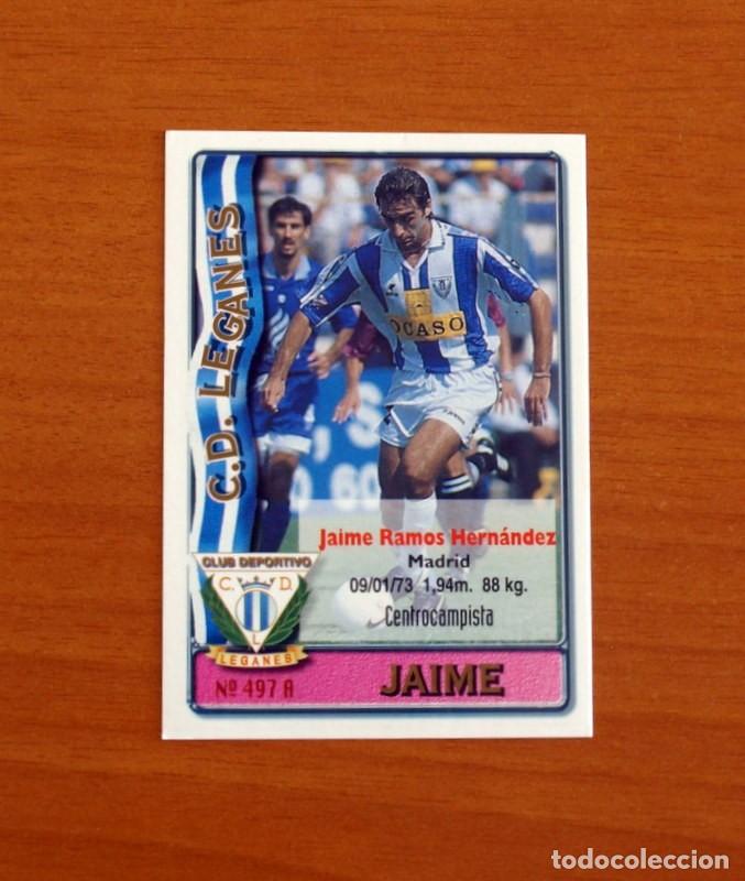 Cromos de F&uacute;tbol: Legan&eacute;s -N&ordm; 497 A-B Jaime-Pedro -2&ordf; Divisi&oacute;n-Mundicromo Las Fichas de la Liga 1996-1997-96-97