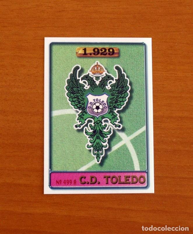 Cromos de F&uacute;tbol: Toledo -N&ordm; 499 A-B Escudo-Herrero -2&ordf; Divisi&oacute;n-Mundicromo Las Fichas de la Liga 1996-1997-96-97