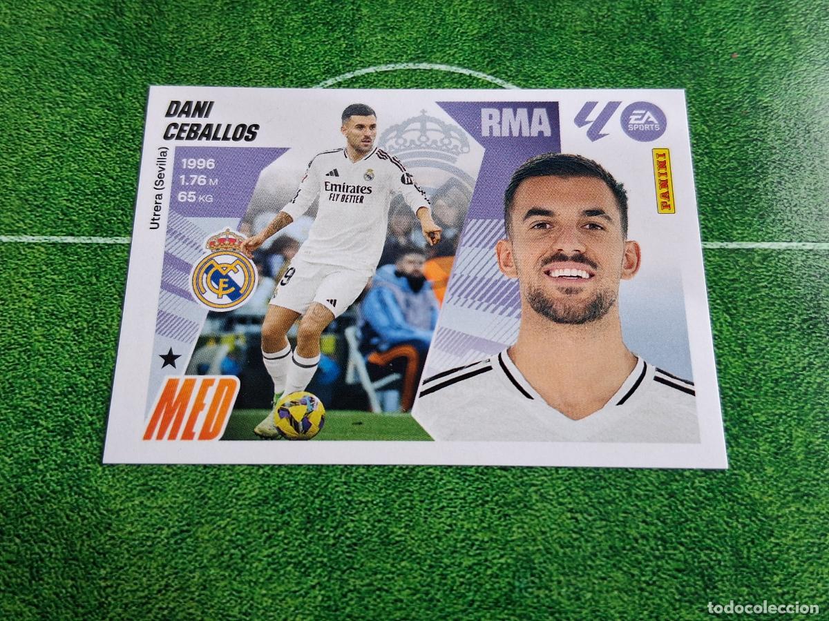 Cromos de F&uacute;tbol: 13 DANI CEBALLOS REAL MADRID CROMOS LIGA ESTE FUTBOL PANINI 2025 2026 25 26