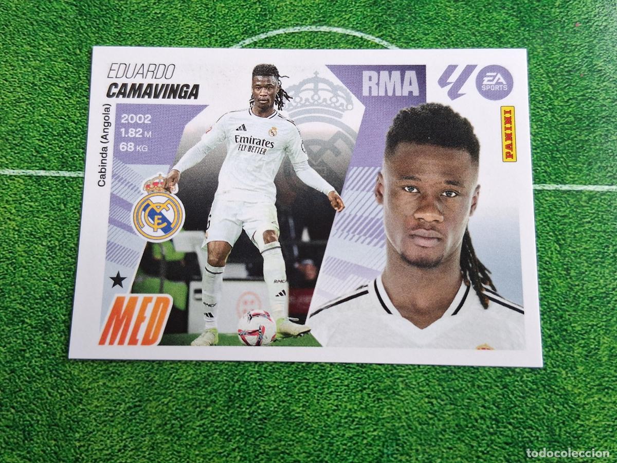 Cromos de F&uacute;tbol: 12 CAMAVINGA REAL MADRID CROMOS LIGA ESTE FUTBOL PANINI 2025 2026 25 26