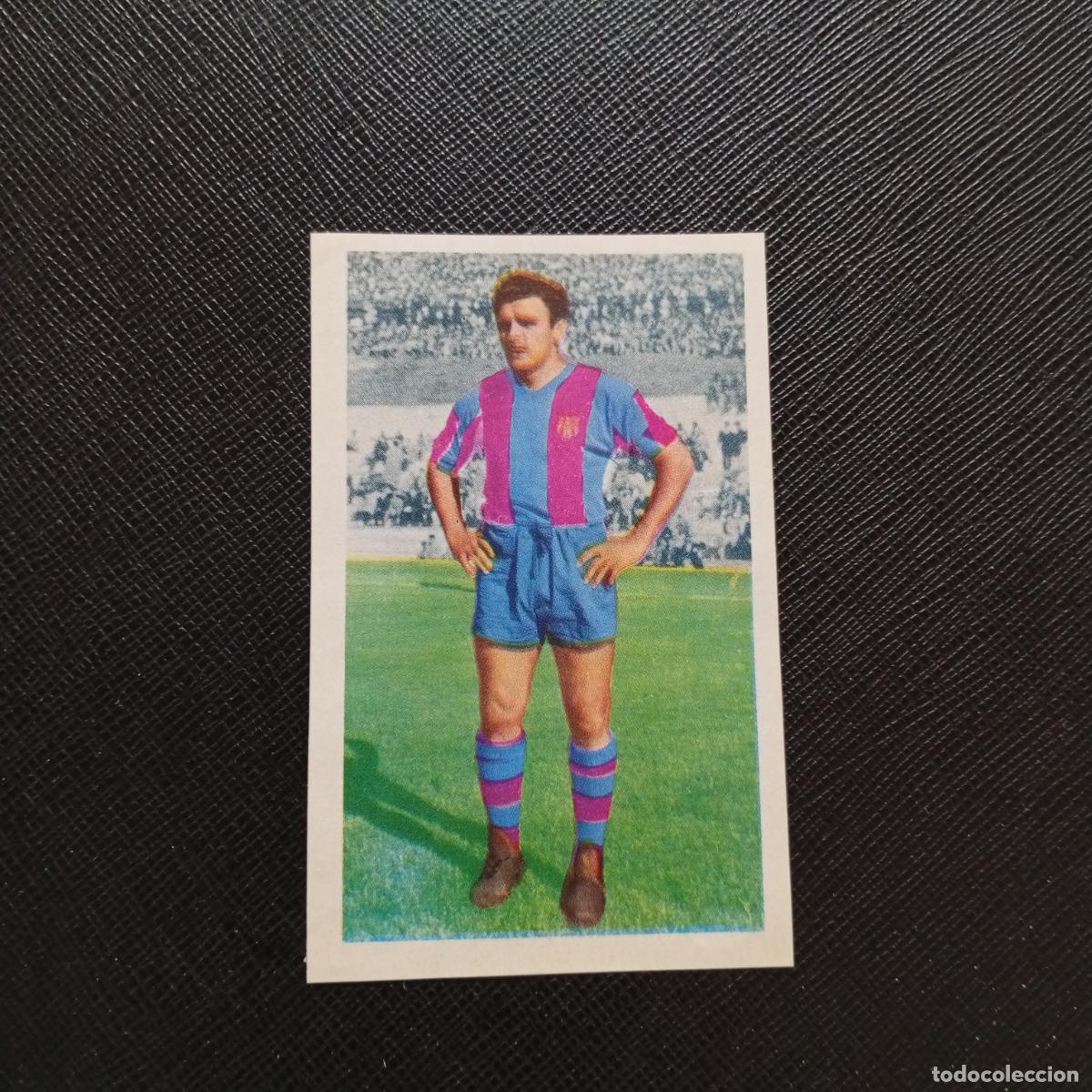 Cromos de F&uacute;tbol: VILLAVERDE BARCELONA FERCA 1960 1961 CROMO FUTBOL LIGA 60 61 - DESPEGADO - A167 PG55