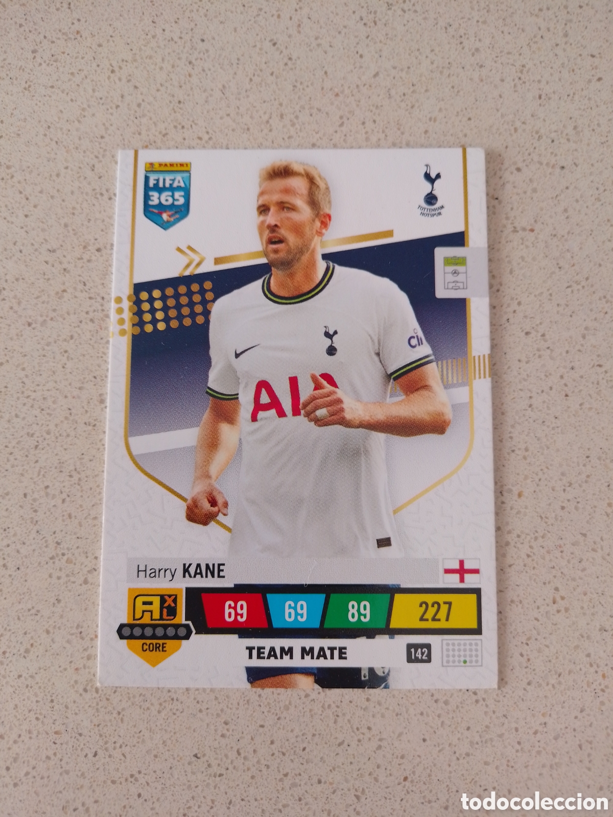 Cromos de F&uacute;tbol: CARTA 142 TEAM MATE HARRY KANE TOTTENHAM. FIFA 356 ADRENALYN XL 22/23.