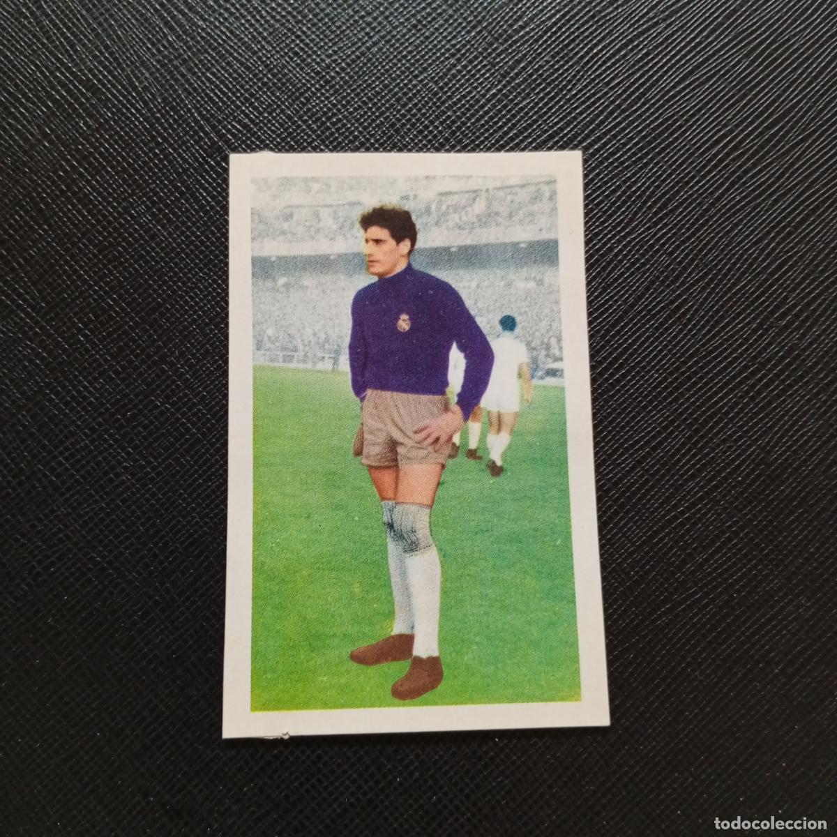 Cromos de F&uacute;tbol: DOMINGUEZ REAL MADRID FERCA 1960 1961 CROMO FUTBOL LIGA 60 61 - DESPEGADO - A167 PG55