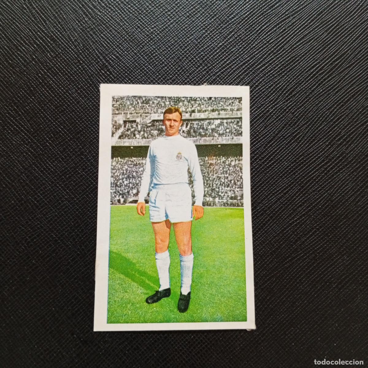 Cromos de F&uacute;tbol: SANTAMARIA REAL MADRID FERCA 1960 1961 CROMO FUTBOL LIGA 60 61 - DESPEGADO - A167 PG64