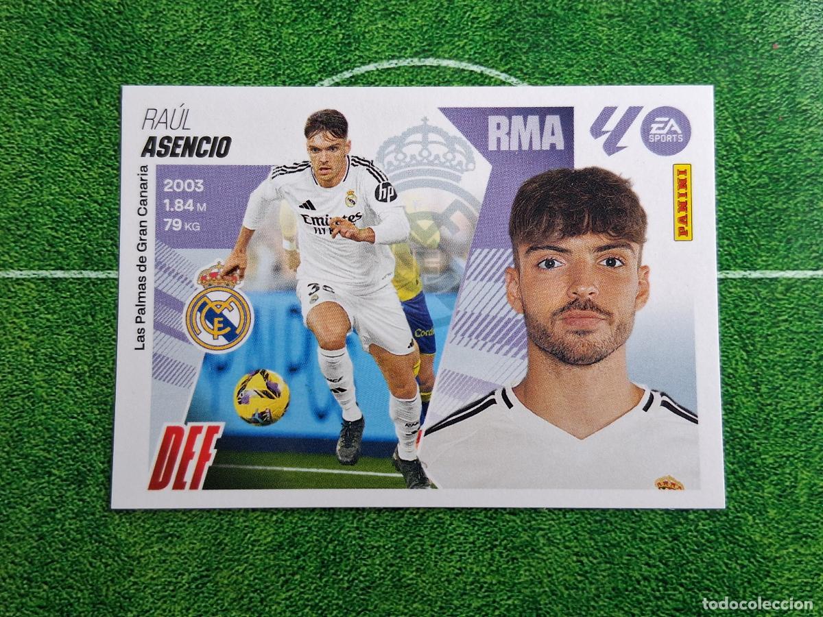 Cromos de F&uacute;tbol: 6 ASENCIO REAL MADRID CROMOS LIGA ESTE FUTBOL PANINI 2025 2026 25 26