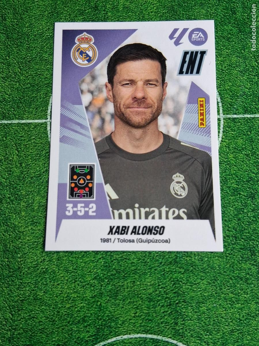 Fu&szlig;ball-Sticker: 2 XABI ALONSO REAL MADRID CROMOS LIGA ESTE FUTBOL PANINI 2025 2026 25 26