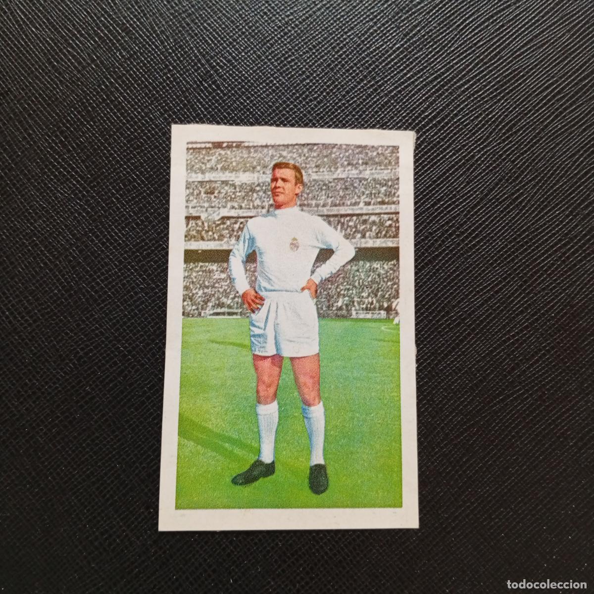 Fu&szlig;ball-Sticker: RUIZ REAL MADRID FERCA 1960 1961 CROMO FUTBOL LIGA 60 61 - DESPEGADO - A167 PG82