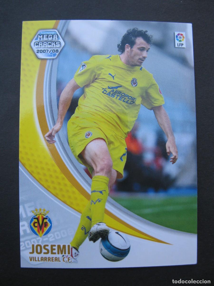Fu&szlig;ball-Sticker: JOSEMI (VILLARREAL C.F.) - N&ordm; 328 - MEGACRACKS 2007-2008 - PANINI - 07-08.