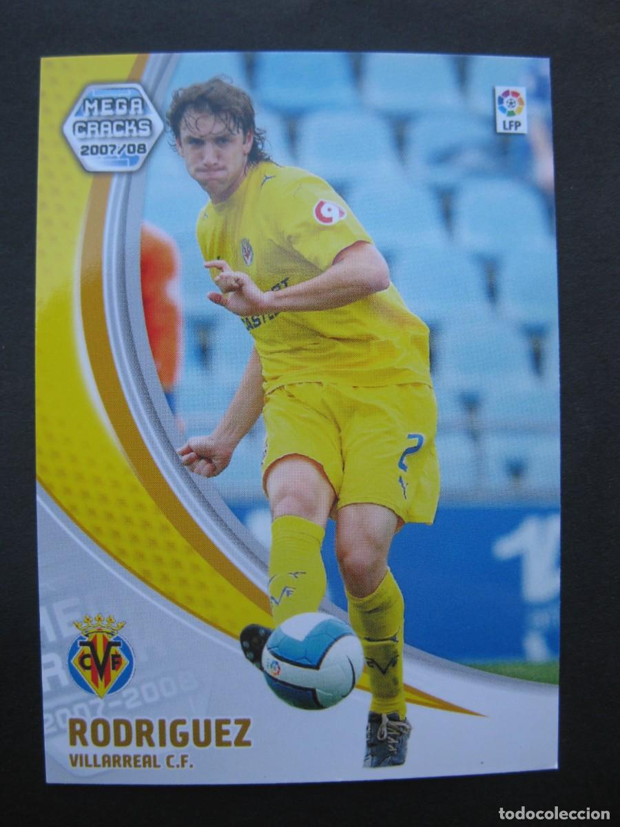 Fu&szlig;ball-Sticker: RODRIGUEZ (VILLARREAL C.F.) - N&ordm; 330 - MEGACRACKS 2007-2008 - PANINI - 07-08.
