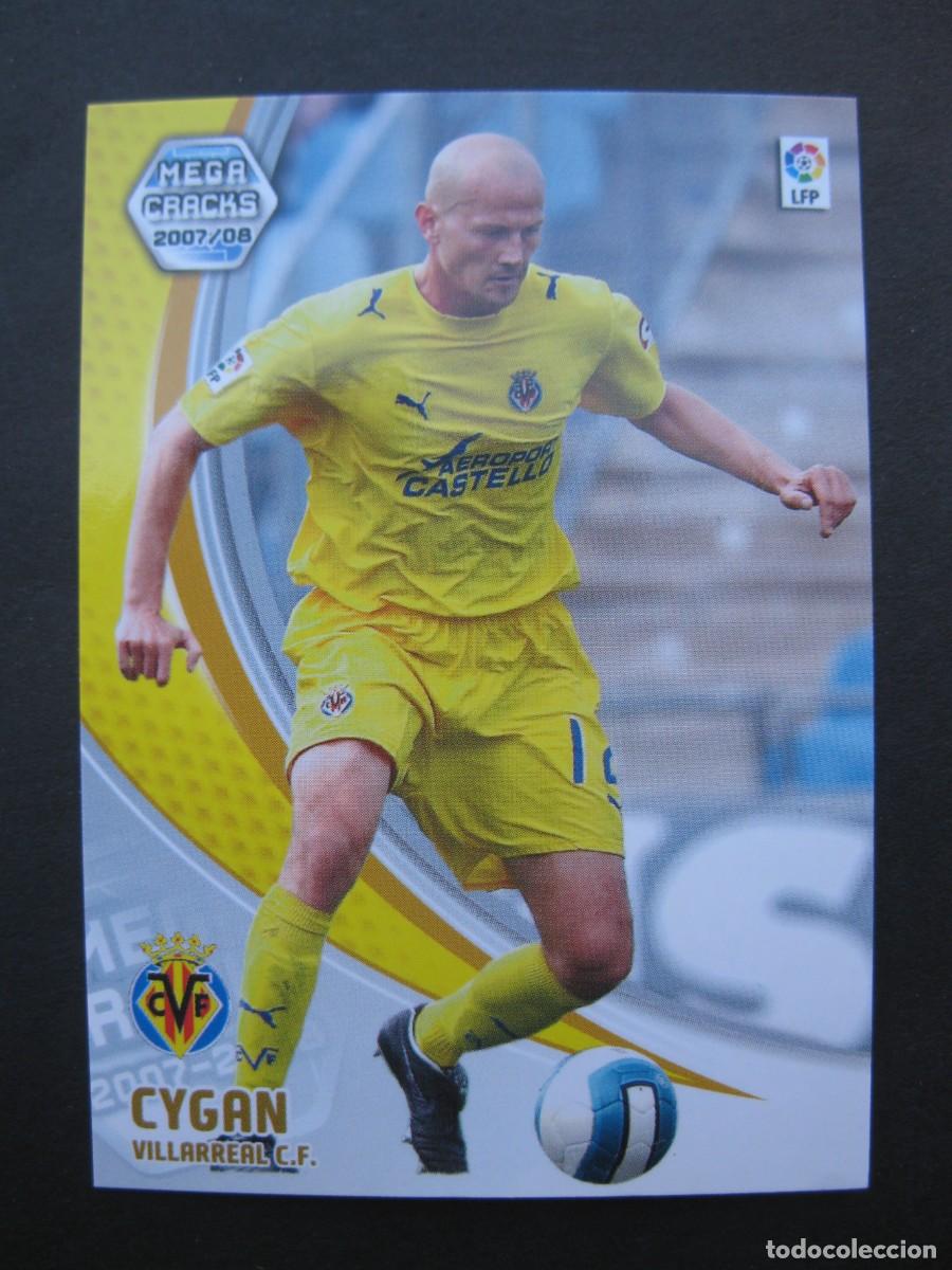 Fu&szlig;ball-Sticker: CYGAN (VILLARREAL C.F.) - N&ordm; 331 - MEGACRACKS 2007-2008 - PANINI - 07-08.
