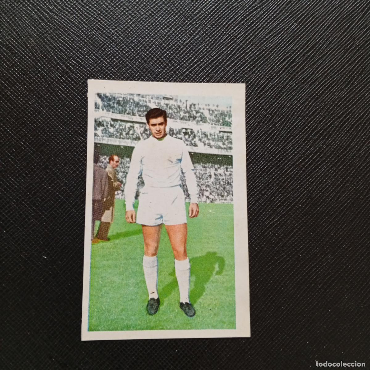 Cromos de F&uacute;tbol: SANTISTEBAN REAL MADRID FERCA 1960 1961 CROMO FUTBOL LIGA 60 61 - DESPEGADO - A167 PG91
