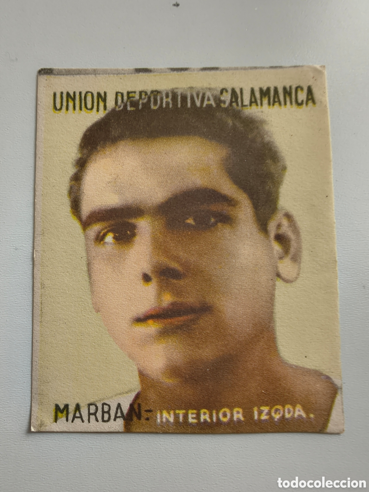 Cartes &agrave; collectionner de Football: Marban U.D. Salamanca, Fher 1943-1944 nunca pegado.