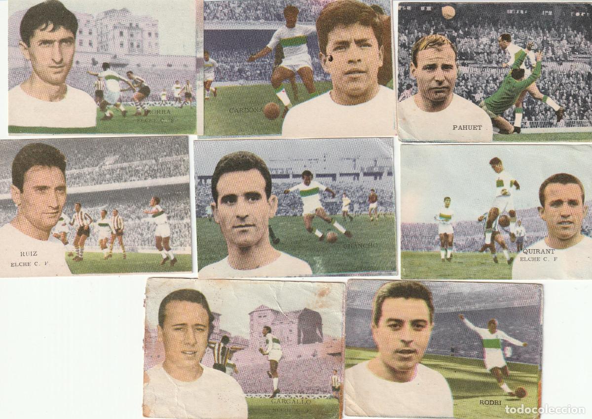 Football Stickers: 7732A- 8 CROMO LIGA DISGRA 62 63 ELCHE, C.F.