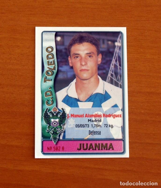 Cromos de F&uacute;tbol: Toledo -N&ordm; 502 A-B Juanma-Radovic -2&ordf; Divisi&oacute;n-Mundicromo Las Fichas de la Liga 1996-1997-96-97