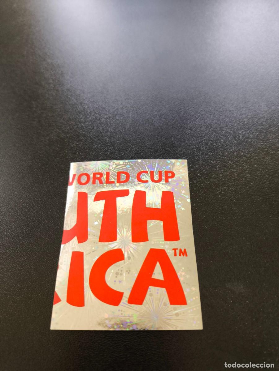 Cromos de F&uacute;tbol: 3 LOGO OFICIAL SIN PEGAR PANINI FIFA WORLD CUP MUNDIAL SUDAFRICA 2010