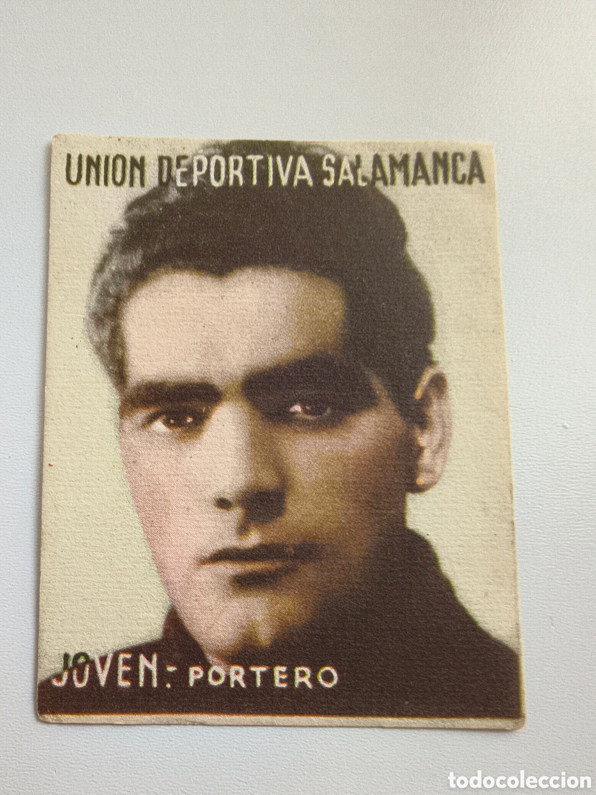 Cromos de F&uacute;tbol: Joven U.D. Salamanca, Fher 1943-1944, nunca pegado.