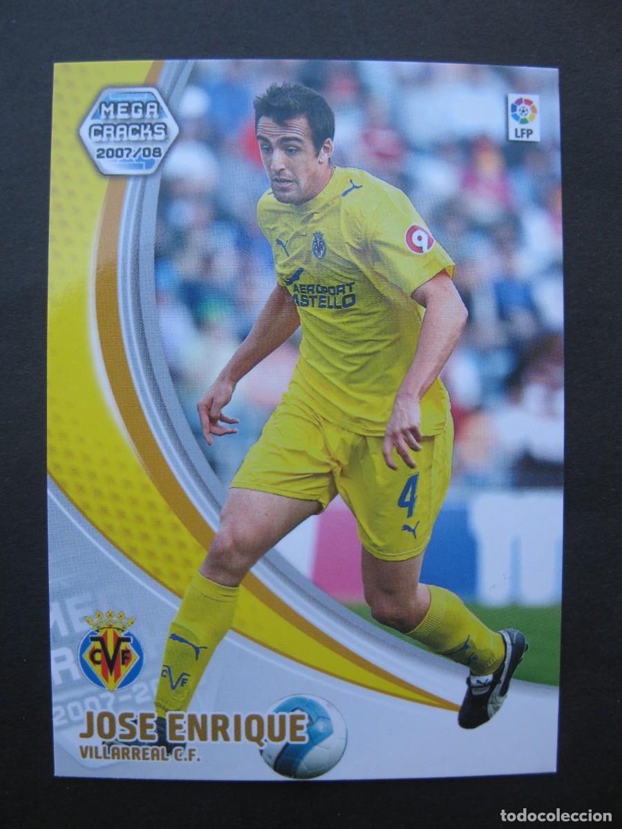 Cromos de F&uacute;tbol: JOSE ENRIQUE (VILLARREAL C.F.) - N&ordm; 332 - MEGACRACKS 2007-2008 - PANINI - 07-08.