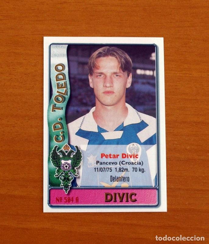 Cromos de F&uacute;tbol: Toledo -N&ordm; 504 A-B Divic-Delgado -2&ordf; Divisi&oacute;n-Mundicromo Las Fichas de la Liga 1996-1997-96-97
