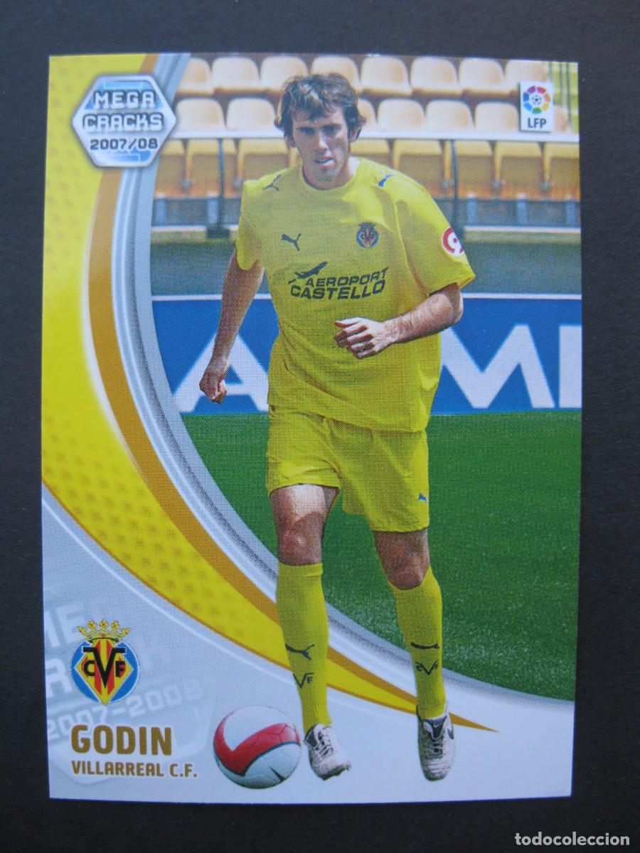 Cromos de F&uacute;tbol: GODIN (VILLARREAL C.F.) - N&ordm; 332 BIS - NUEVA FICHA - MEGACRACKS 2007-2008 - PANINI - 07-08.