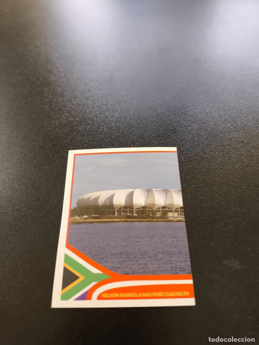 Cromos de F&uacute;tbol: 16 Nelson Mandela Bay Stadium SIN PEGAR PANINI FIFA WORLD CUP MUNDIAL SUDAFRICA 2010