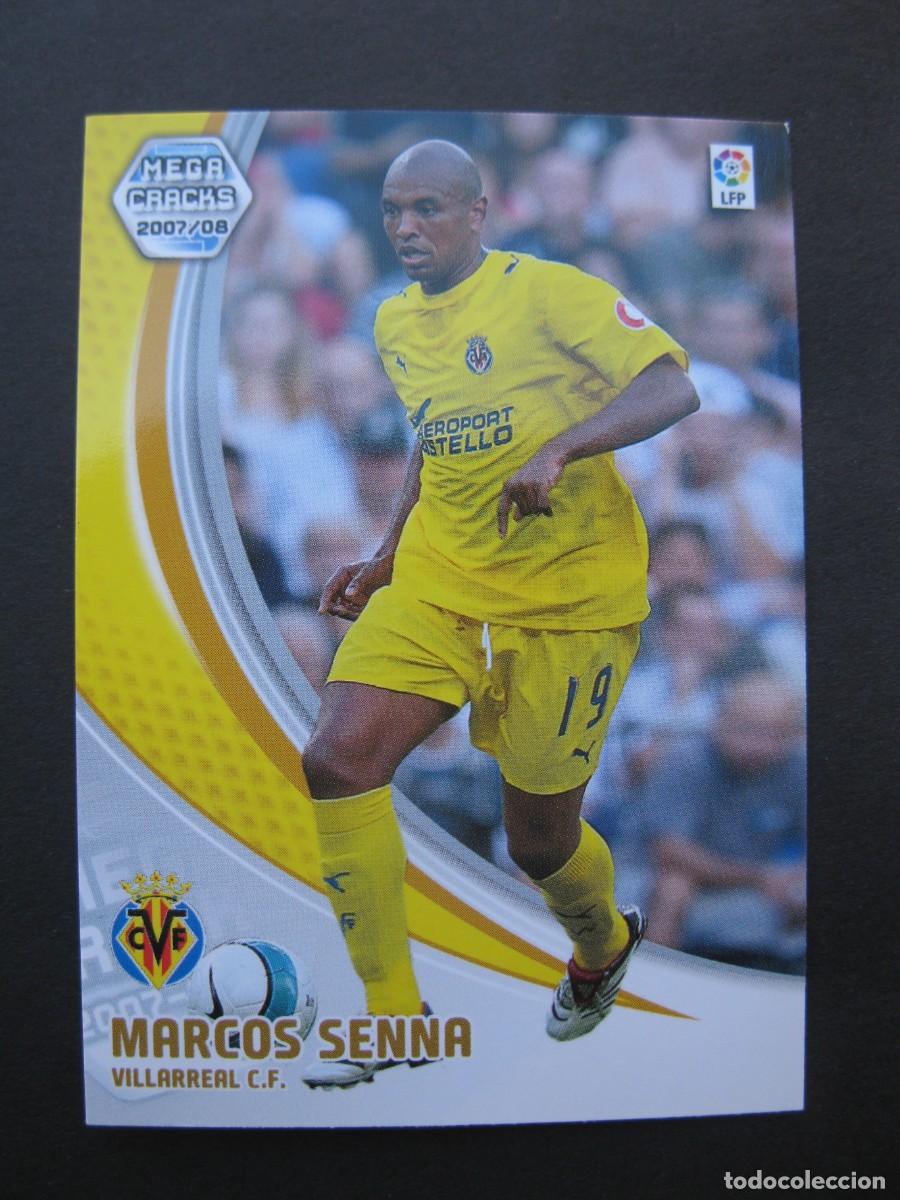 Cromos de F&uacute;tbol: MARCOS SENNA (VILLARREAL C.F.) - N&ordm; 333 - MEGACRACKS 2007-2008 - PANINI - 07-08.