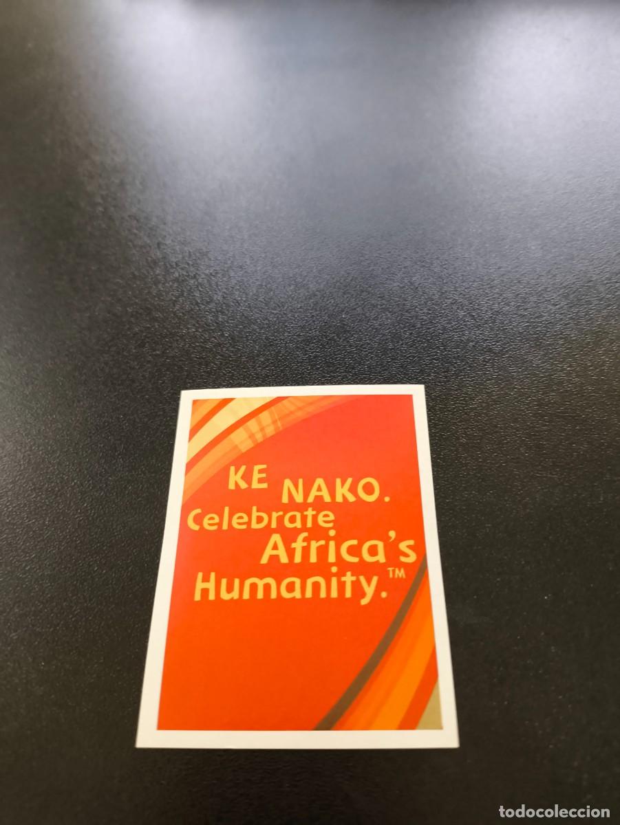 Cromos de F&uacute;tbol: 26 ESLOGAN OFICIAL SIN PEGAR PANINI FIFA WORLD CUP MUNDIAL SUDAFRICA 2010