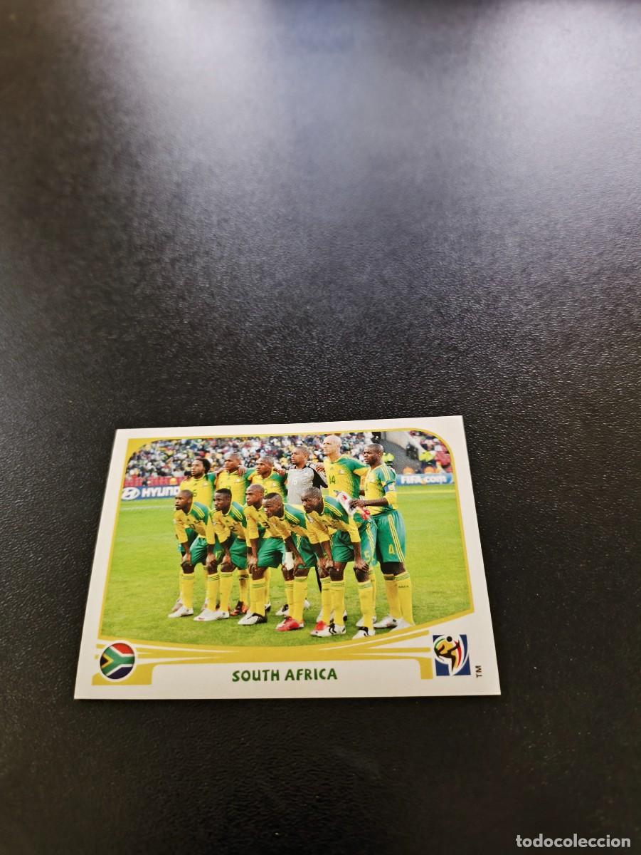 Cromos de F&uacute;tbol: 30 EQUIPO TEAM SUDAFRICA SIN PEGAR PANINI FIFA WORLD CUP MUNDIAL SUDAFRICA 2010