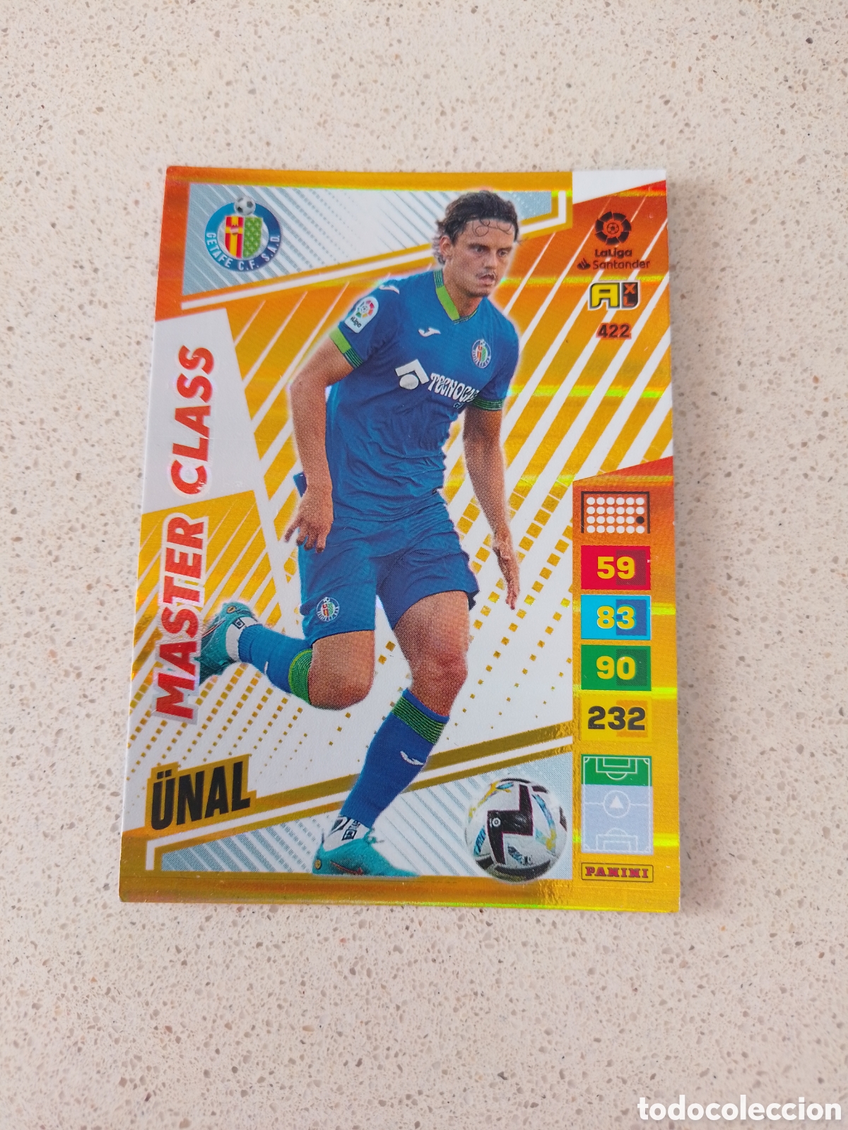 Cromos de Futebol: CARTA 422 MASTER CLASS UNAL GETAFE. ADRENALYN XL 22/23.