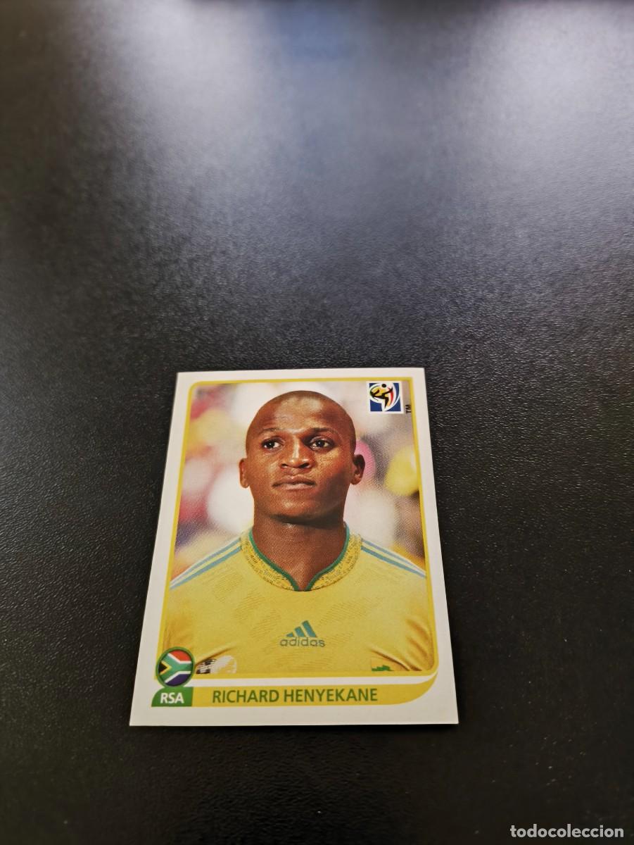 Cromos de F&uacute;tbol: 44 Richard Henyekane SUDAFRICA SIN PEGAR PANINI FIFA WORLD CUP MUNDIAL SUDAFRICA 2010