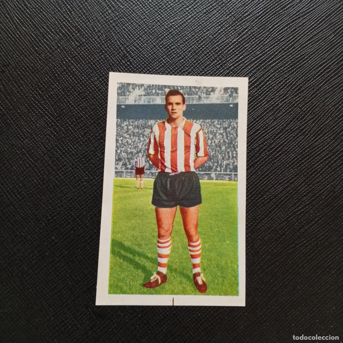 Cromos de F&uacute;tbol: AGUIRRE BILBAO FERCA 1960 1961 CROMO FUTBOL LIGA 60 61 - DESPEGADO - A167 PG109