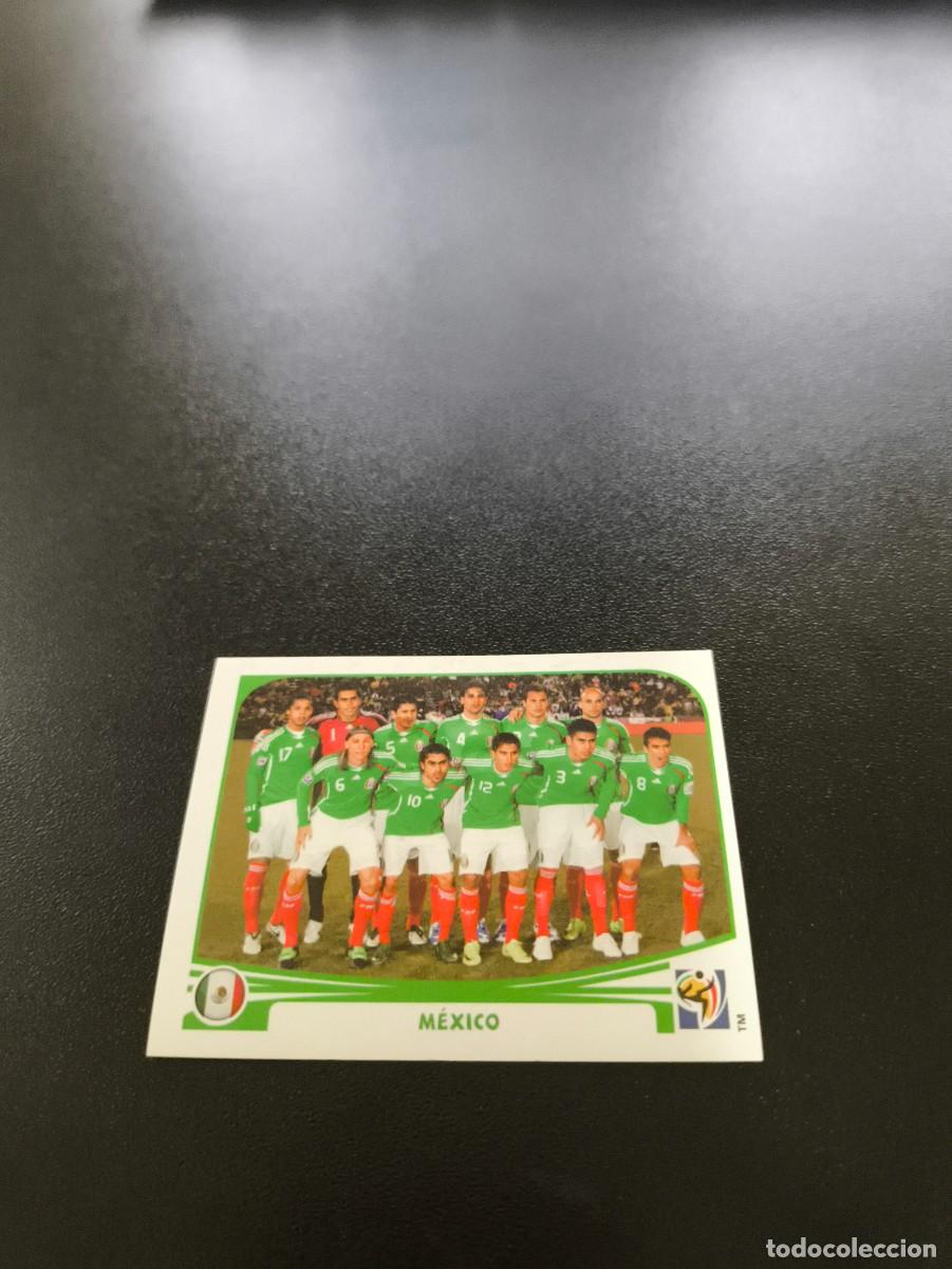 Cromos de F&uacute;tbol: 49 EQUIPO TEAM MEXICO SIN PEGAR PANINI FIFA WORLD CUP MUNDIAL SUDAFRICA 2010