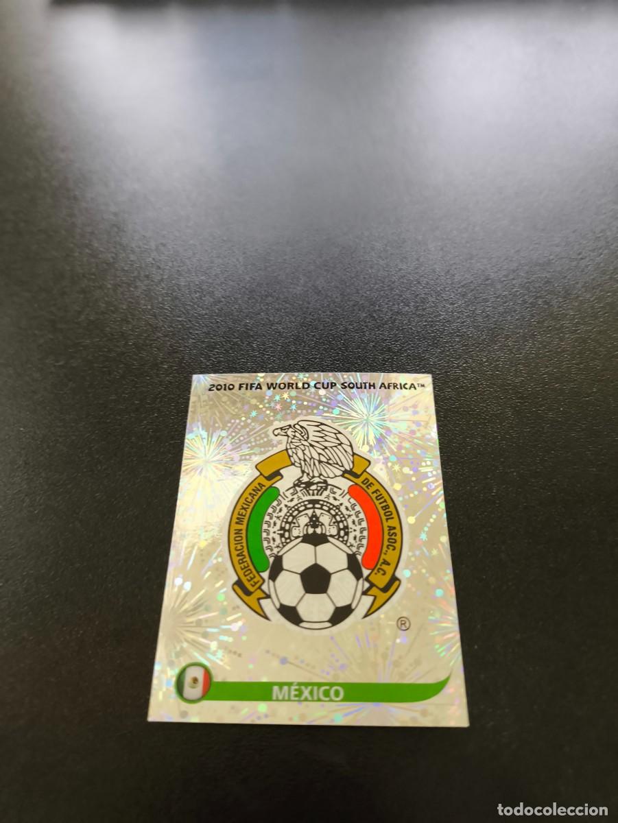 Cromos de F&uacute;tbol: 50 EMBLEMA ESCUDO MEXICO SIN PEGAR PANINI FIFA WORLD CUP MUNDIAL SUDAFRICA 2010