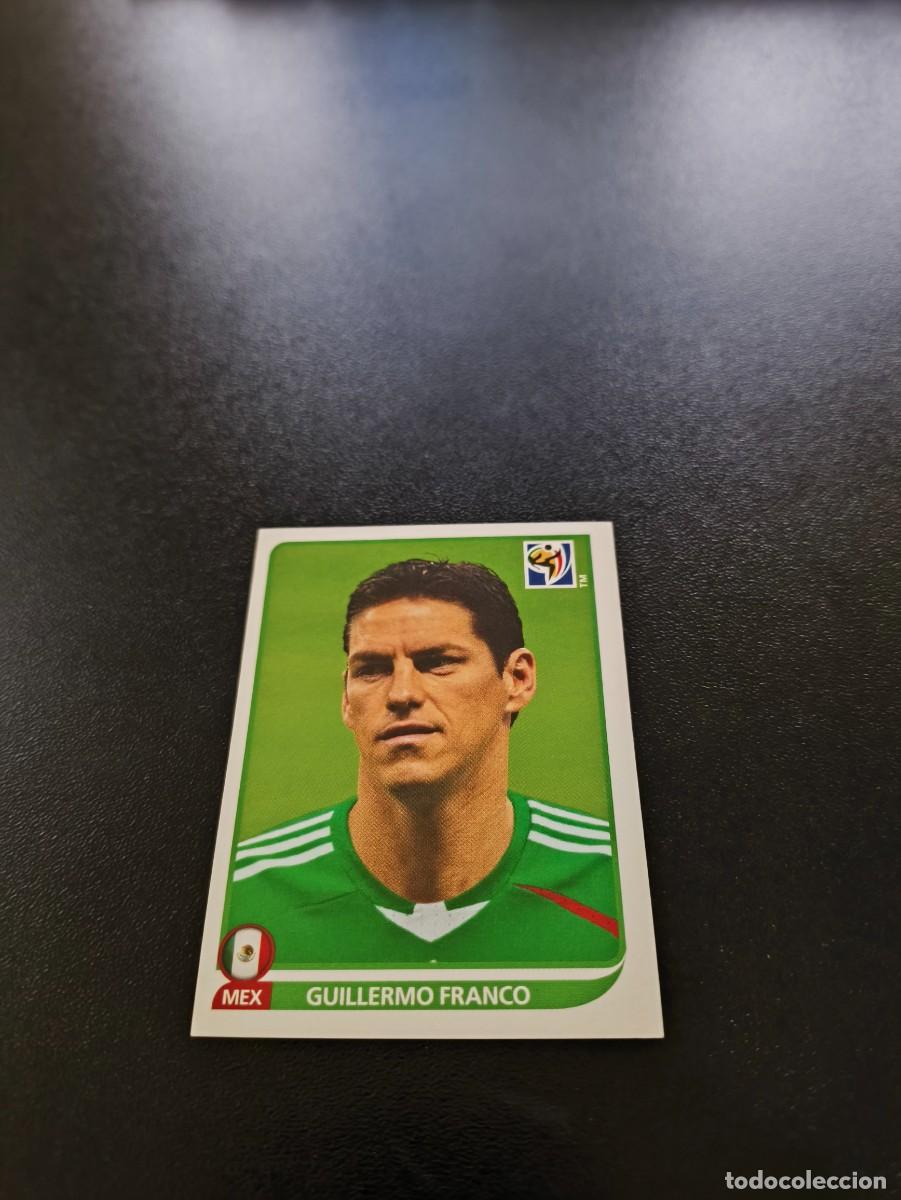 Cromos de F&uacute;tbol: 62 Guillermo Franco MEXICO SIN PEGAR PANINI FIFA WORLD CUP MUNDIAL SUDAFRICA 2010