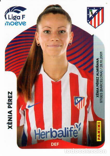 Football Stickers: CROMO PANINI LIGA FEMENINA F 2025-26 (25 - 26) - N&ordm; 47 A - X&Eacute;NIA P&Eacute;REZ - ATL&Eacute;TICO MADRID