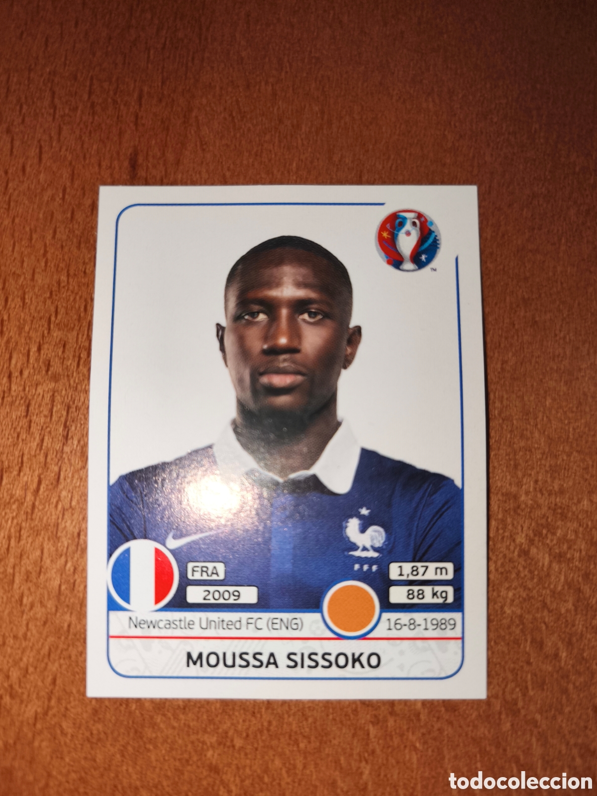 Cromos de Futebol: Moussa Sissoko n&deg;31 UEFA Euro 2016 Francia