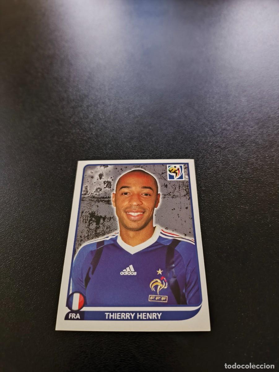 Fu&szlig;ball-Sticker: 103 Thierry Henry FRANCIA FRANCE SIN PEGAR PANINI FIFA WORLD CUP MUNDIAL SUDAFRICA 2010