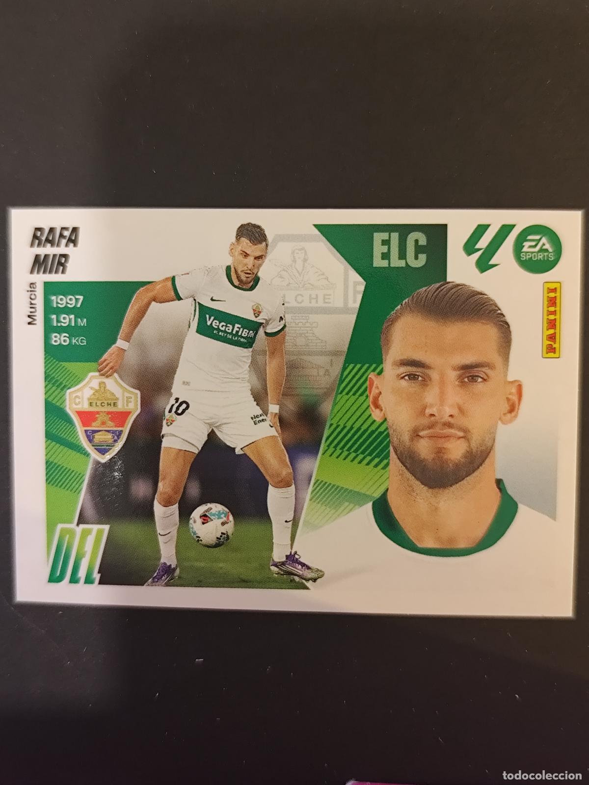 Cromos de F&uacute;tbol: 17 BIS RAFA MIR COLOCA ELCHE LIGA ESTE 2025 2026 25 26 PEDIDO M&Iacute;NIMO 2&euro;