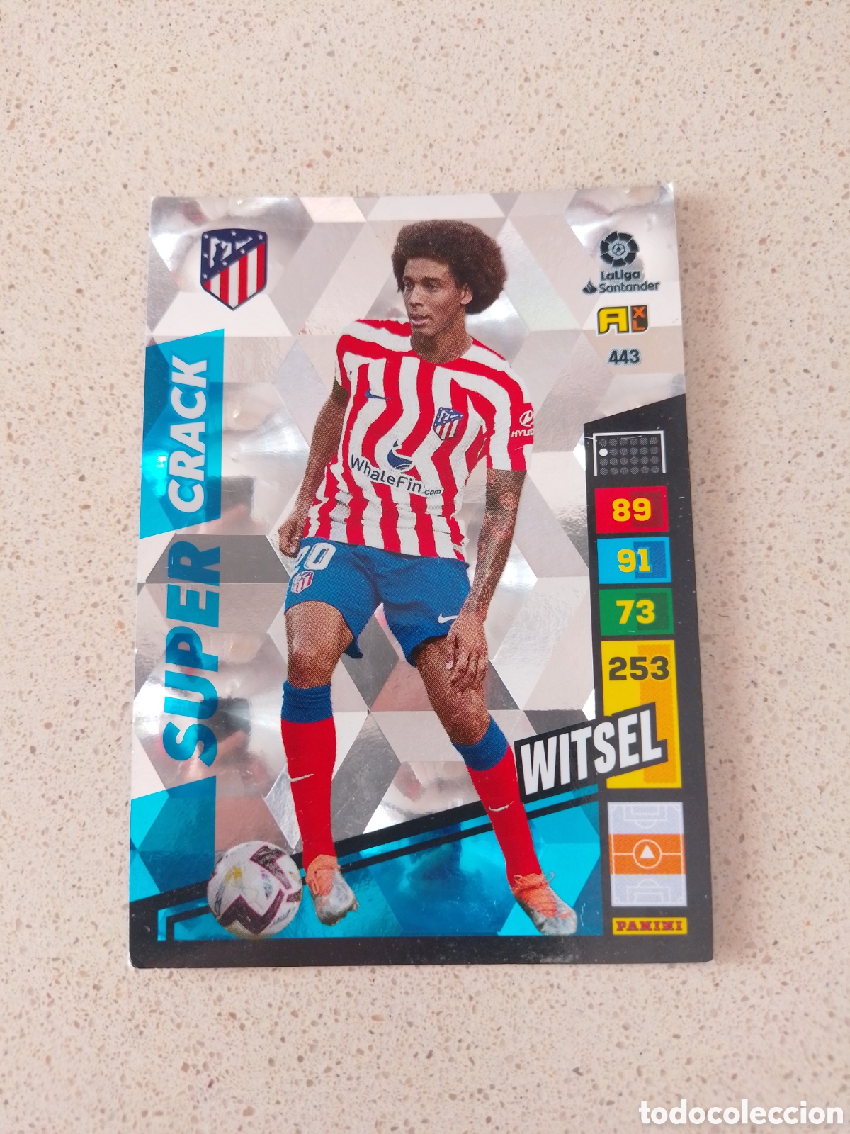 Cromos de Futebol: CARTA 443 SUPER CRACK WITSEL ATLETICO DE MADRID. ADRENALYN XL 22/23.