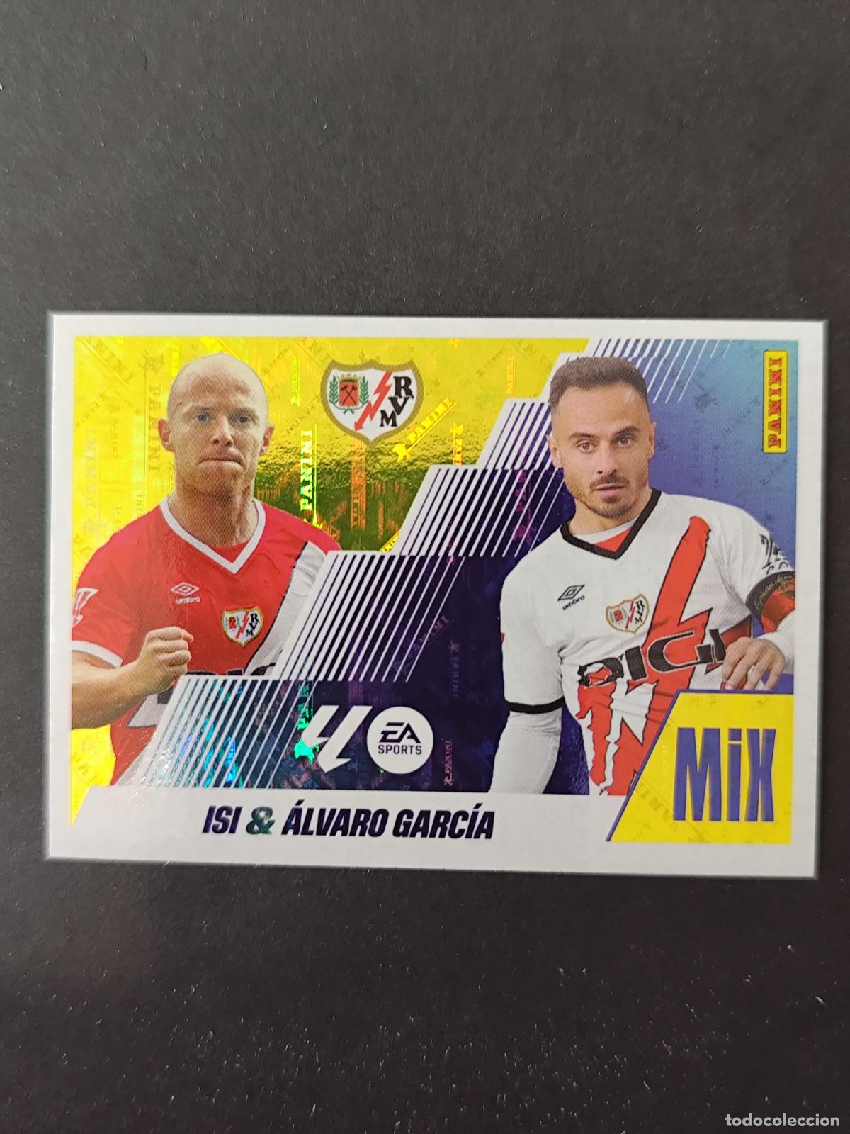Cromos de F&uacute;tbol: 12 ISI &Aacute;LVARO GARC&Iacute;A RAYO VALLECANO MIX LIGA ESTE 2025 2026 25 26 PEDIDO M&Iacute;NIMO 2&euro;