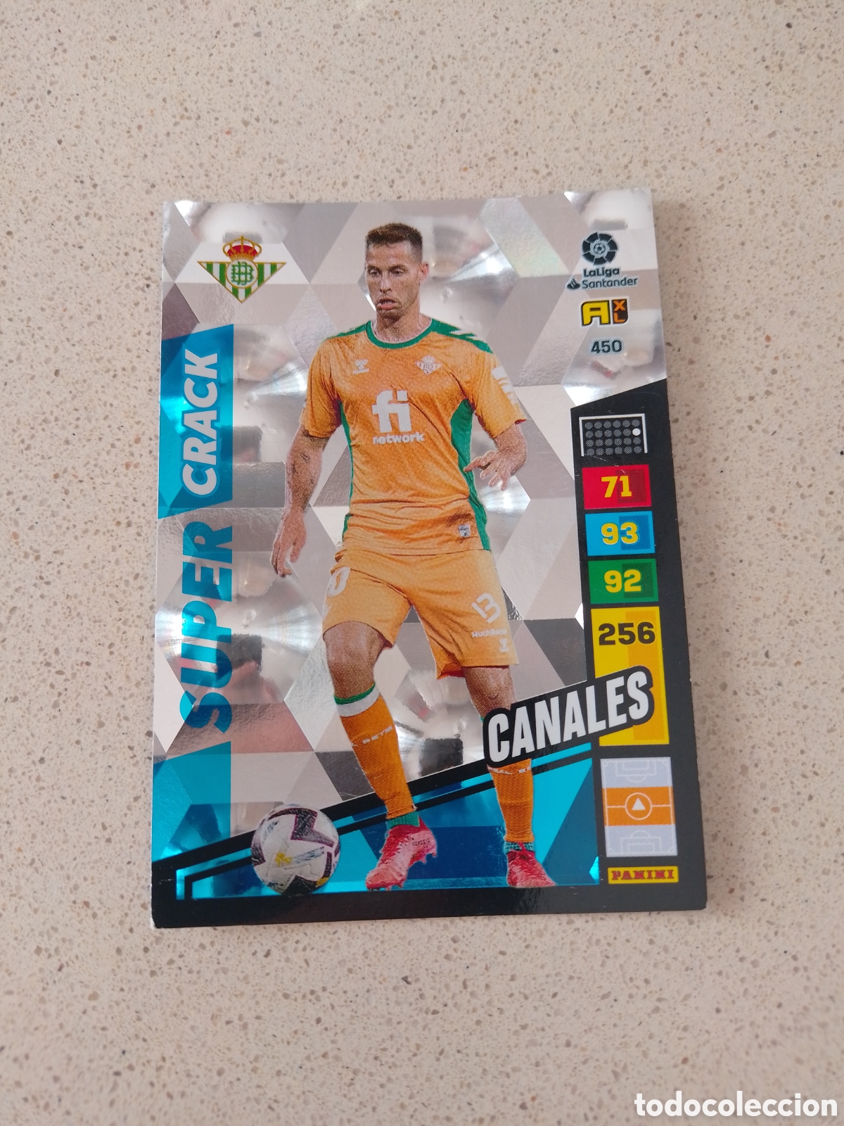 Cromos de Futebol: CARTA 450 SUPER CRACK CANALES BETIS. ADRENALYN XL 22/23.