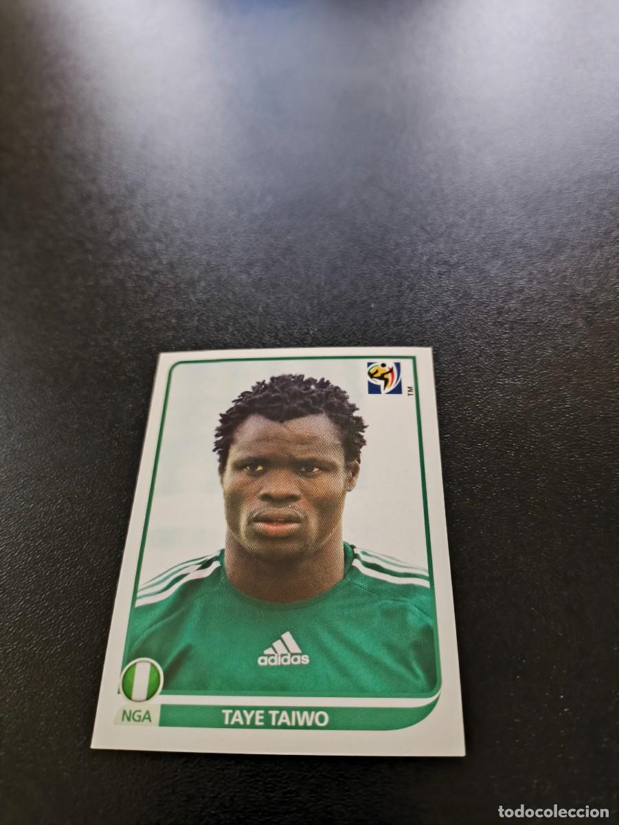 Cromos de F&uacute;tbol: 129 Taye Taiwo NIGERIA SIN PEGAR PANINI FIFA WORLD CUP MUNDIAL SUDAFRICA 2010