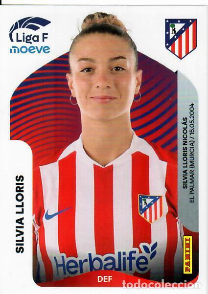 Cromos de F&uacute;tbol: CROMO PANINI LIGA FEMENINA F 2025-26 (25 - 26) - N&ordm; 49 - SILVIA LLORIS - ATL&Eacute;TICO MADRID