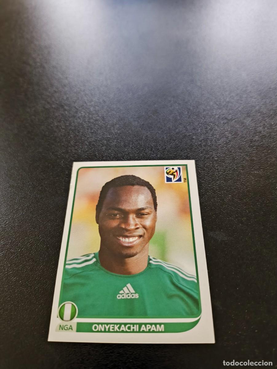 Cromos de F&uacute;tbol: 132 Onyekachi Apam NIGERIA SIN PEGAR PANINI FIFA WORLD CUP MUNDIAL SUDAFRICA 2010