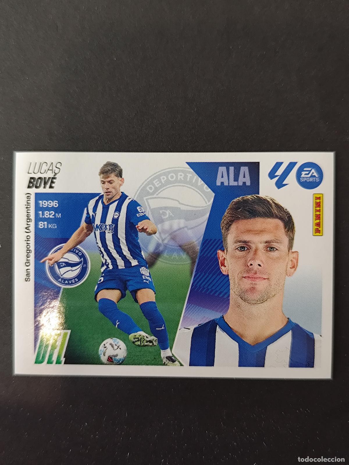 Cromos de F&uacute;tbol: 19 BIS LUCAS BOY&Eacute; COLOCA ALAV&Eacute;S LIGA ESTE 2025 2026 25 26 PEDIDO M&Iacute;NIMO 2&euro;