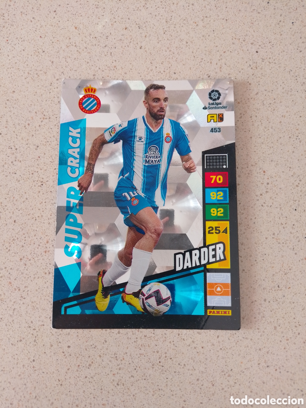 Cromos de Futebol: CARTA 453 SUPER CRACK DARDER ESPANYOL. ADRENALYN XL 22/23.
