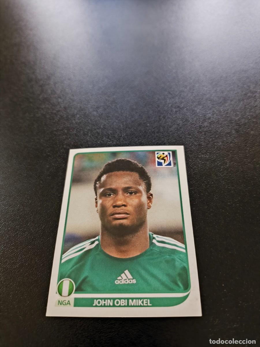Cromos de F&uacute;tbol: 135 John Obi Mikel NIGERIA SIN PEGAR PANINI FIFA WORLD CUP MUNDIAL SUDAFRICA 2010