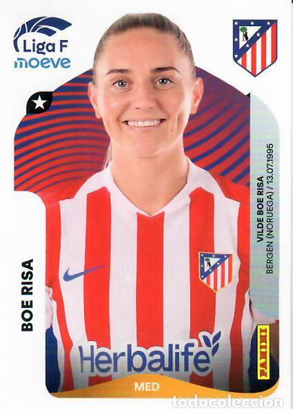 Cromos de F&uacute;tbol: CROMO PANINI LIGA FEMENINA F 2025-26 (25 - 26) - N&ordm; 51 - BOE RISA - ATL&Eacute;TICO MADRID