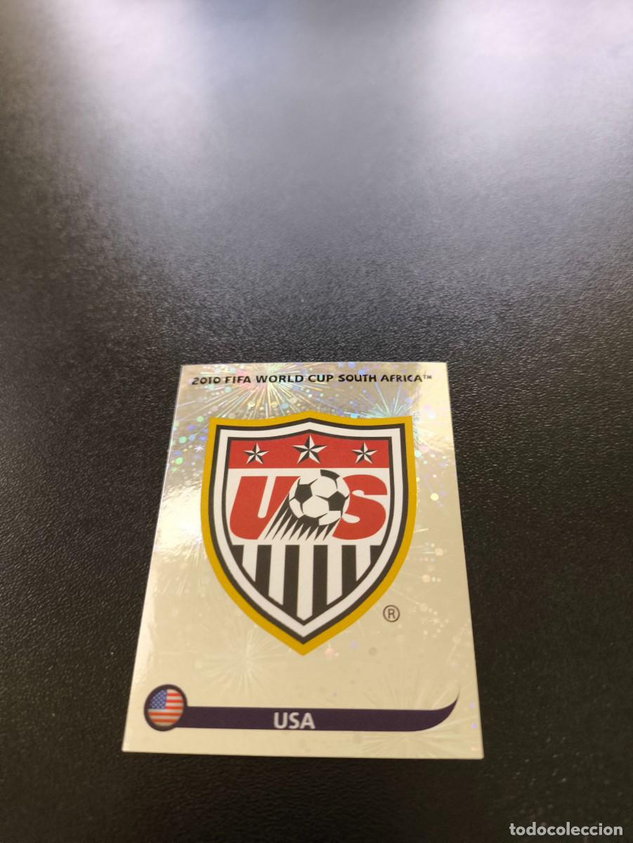 Cromos de F&uacute;tbol: 202 EMBLEMA ESCUDO ESTADOS UNIDOS USA SIN PEGAR PANINI FIFA WORLD CUP MUNDIAL SUDAFRICA 2010